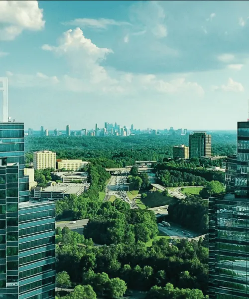 a view of a city