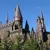 Hogwarts castle at Universal Orlando Resort under clear blue sky