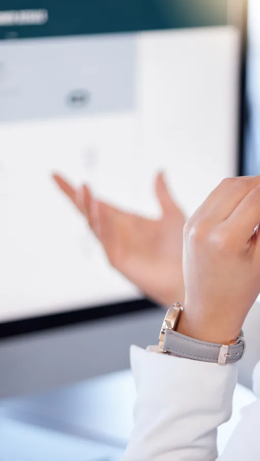 a person wearing headphones