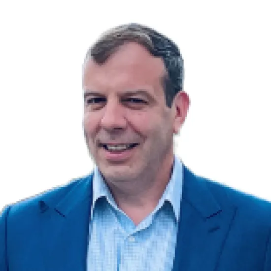 a man smiling for the camera