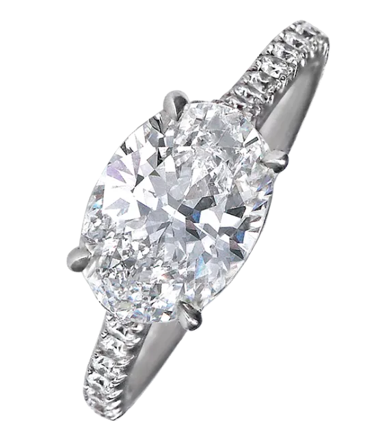 Oval-Cut Diamond