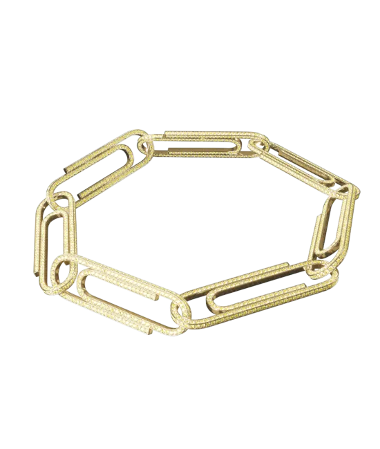 Paper Clip Bracelet