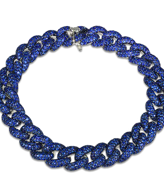 Sapphire Chain Bracelet
