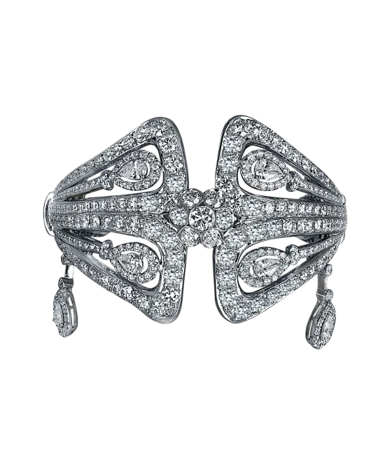 Papillon Diamond Bangle