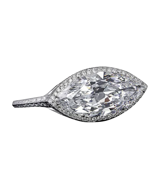 Exceptional Marquise Cut Diamond Ring
