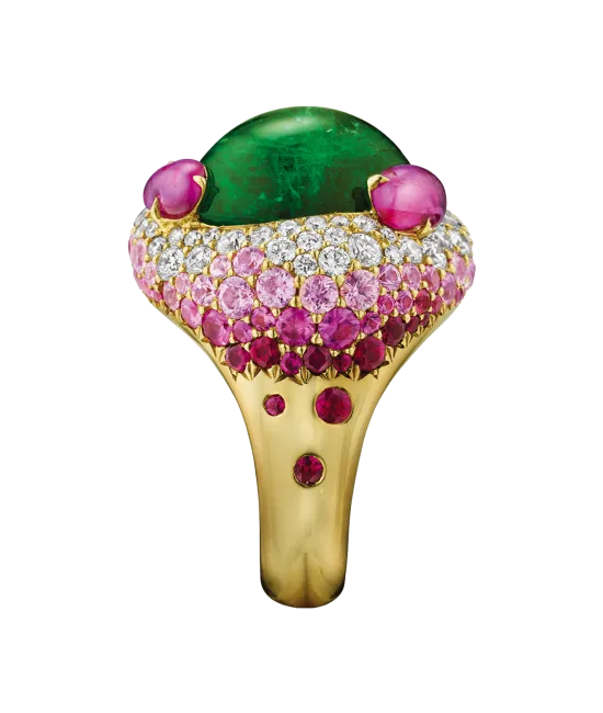 Emerald Cocktail Ring