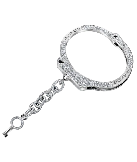 Key Cuff Full Pave Bracelet