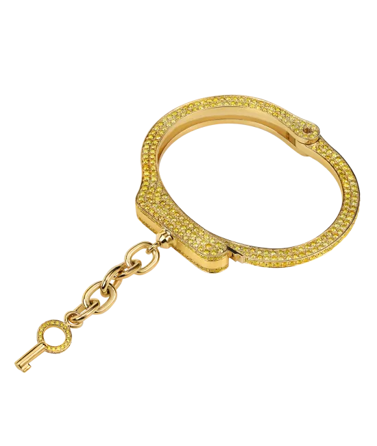 Key Cuff Full Pave Bracelet