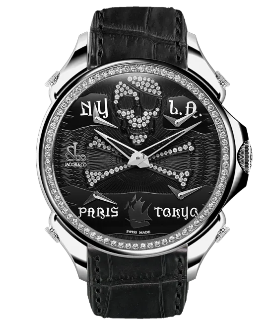 Palatial Five Time Zone Pirate Steel