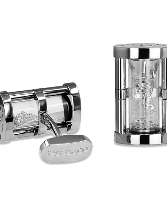 Stainless Steel Hour Glass Cufflinks