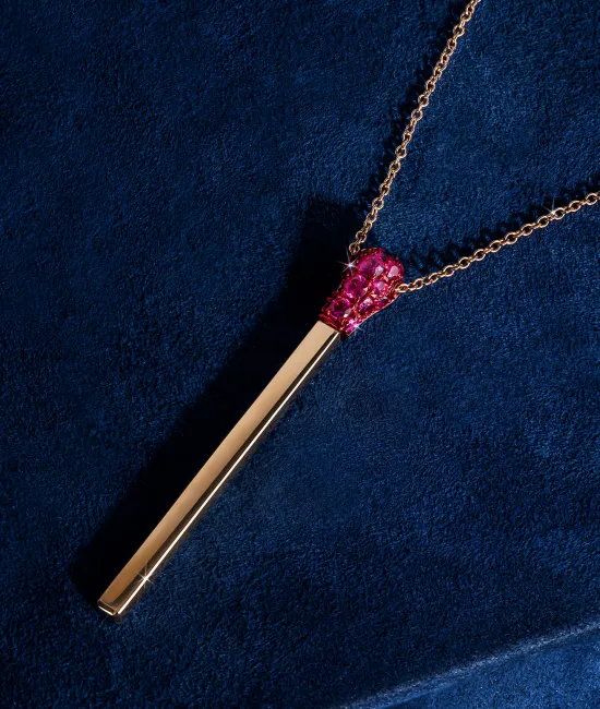 Ruby Match Necklace Short
