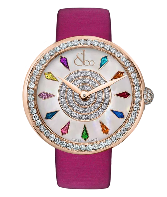 Brilliant One Row Rose Gold 38mm