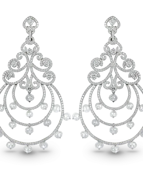 Chandelier Diamond Earrings
