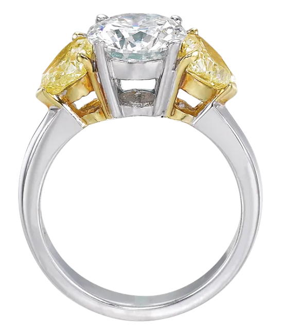 Round Diamond Solitaire