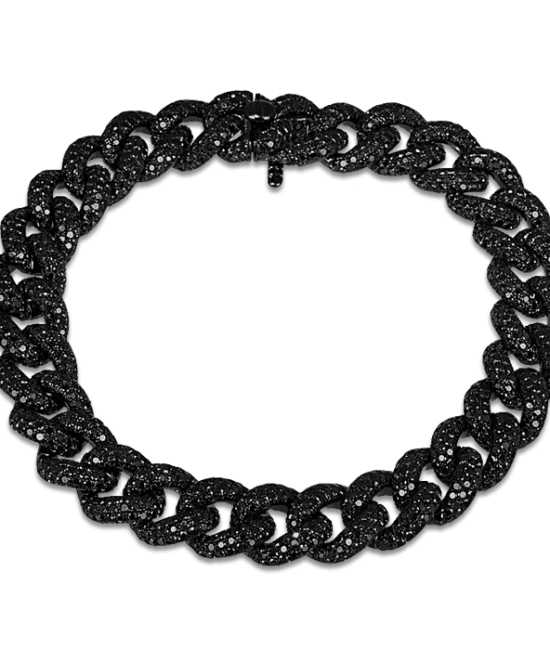 Black Diamond Chain Bracelet