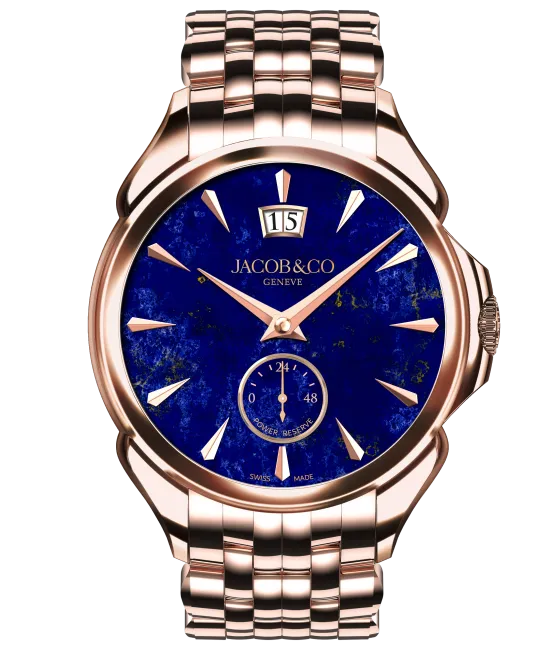 Palatial Classic Manual Big Date Rose Gold Lapis Lazuli