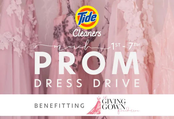 Tide Cleaners Prom Dress Drive