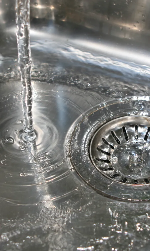 a close-up of a water droplet