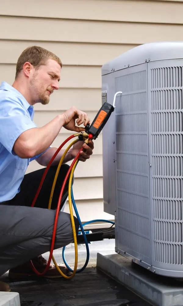 a man using a power tool