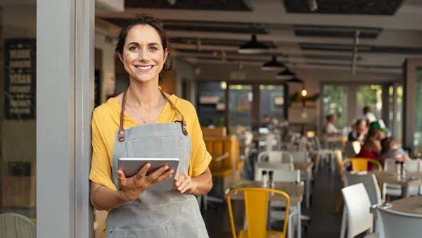 A business owner with variable income for child support