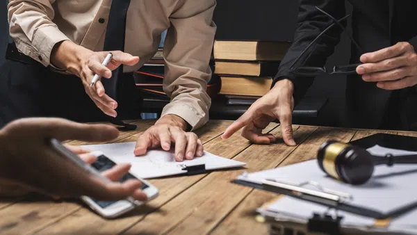 Creating a divorce strategy.