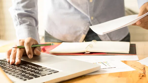 Gathering documents and information for your divorce.