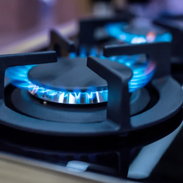 a gas burner