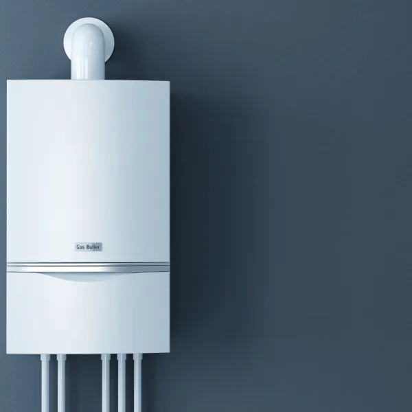 an image a tankless water heater