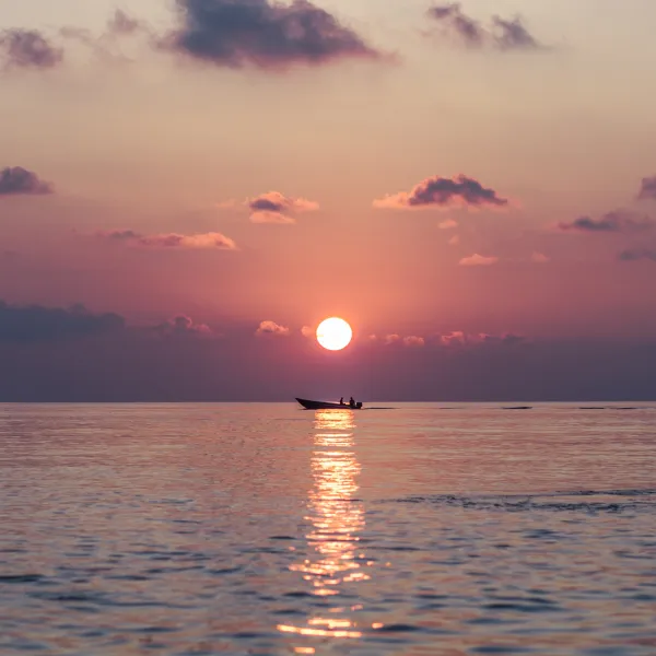 a boat in the water
