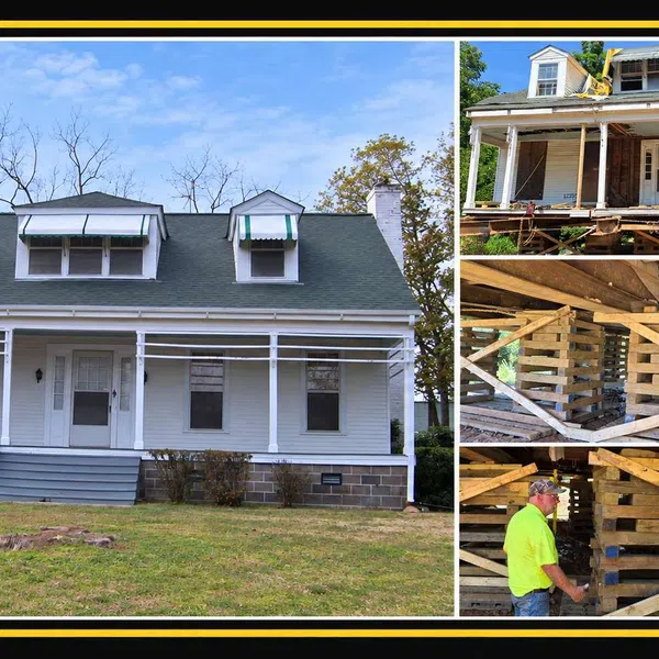 Cantsink Historic McAfee House Relocation and Helical Pile Foundation Installment