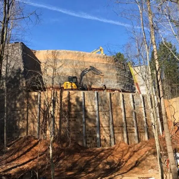 Helical Piles for Retaining Walls: Stabilizing Leaning and Failing Walls