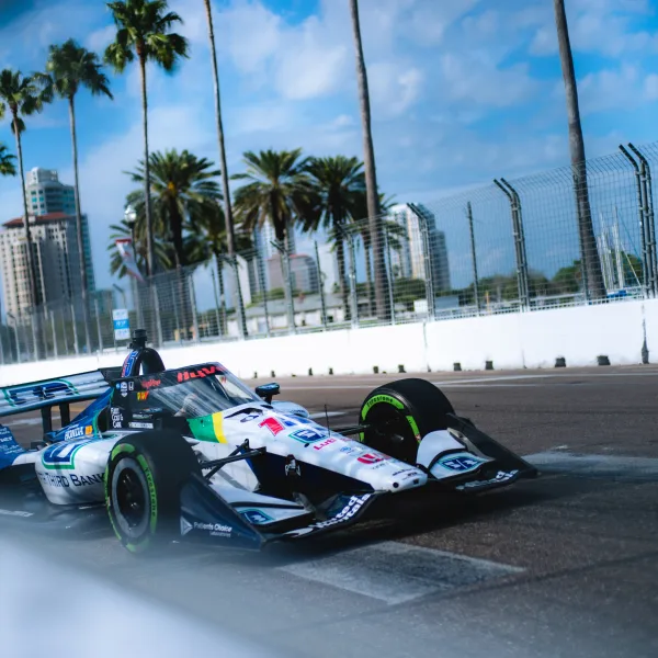 a race car on a track