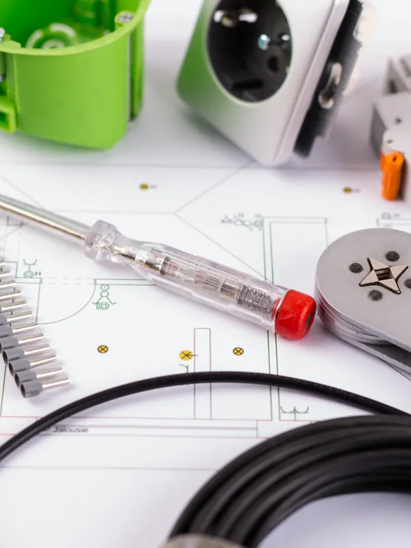 a group of tools on a table