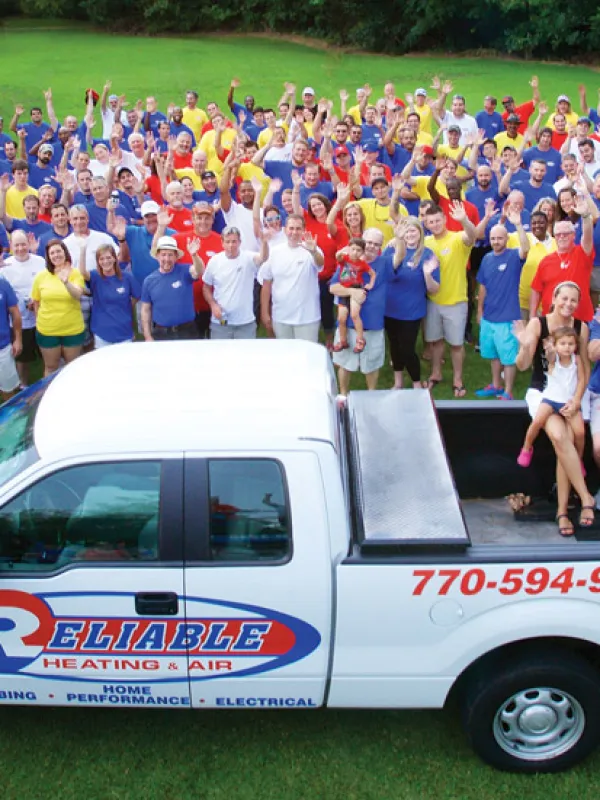 a car parked in front of a crowd