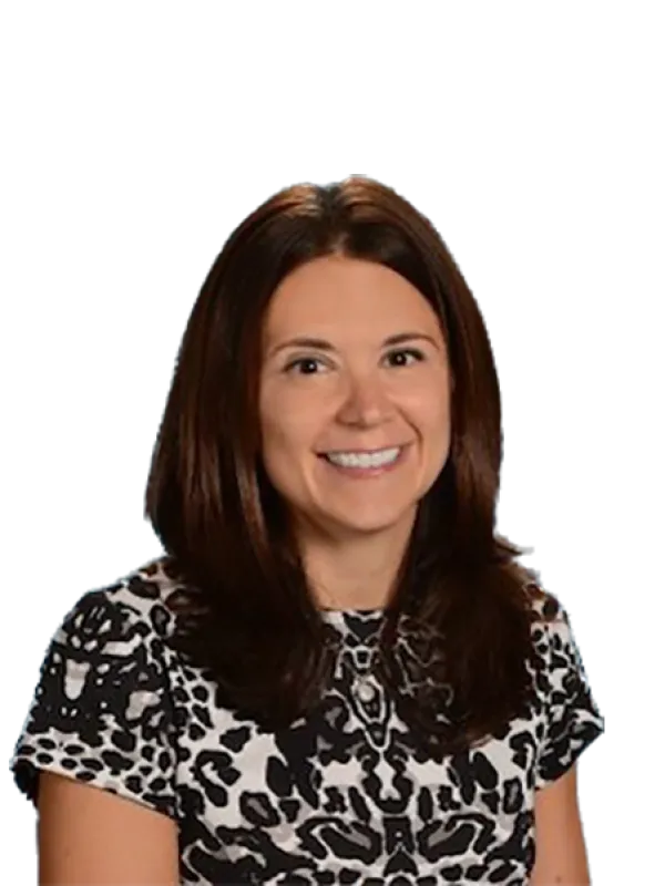 a woman smiling for the camera