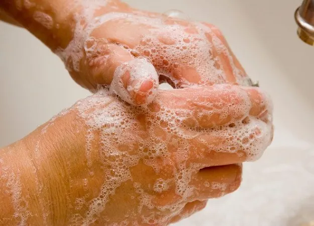 Wash your hands to keep germs at bay!