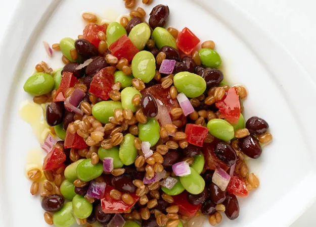 Recipe: Wheat Berries, Edamame & Black Bean Toss