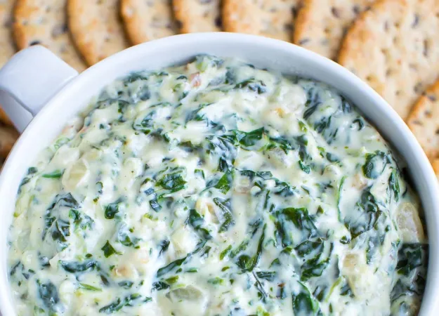Recipe: Healthy Spinach Artichoke Dip