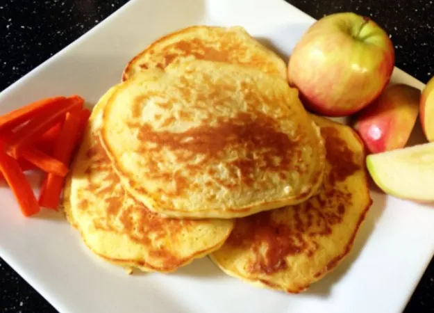 Recipe: Apple and Carrot Pancakes