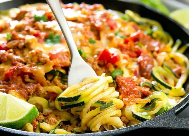 Recipe: Taco Zucchini Noodles