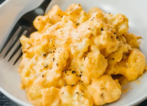 Recipe: No Pasta Cauliflower Mac N Cheese