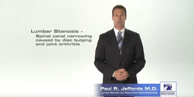 Lumbar Spinal Stenosis