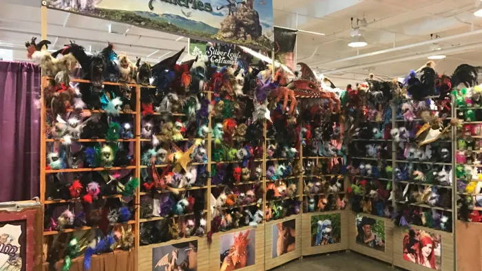 a group of people in a store