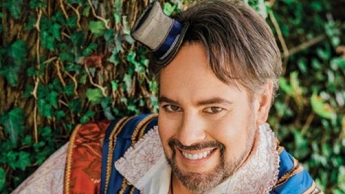 a man smiling for the camera