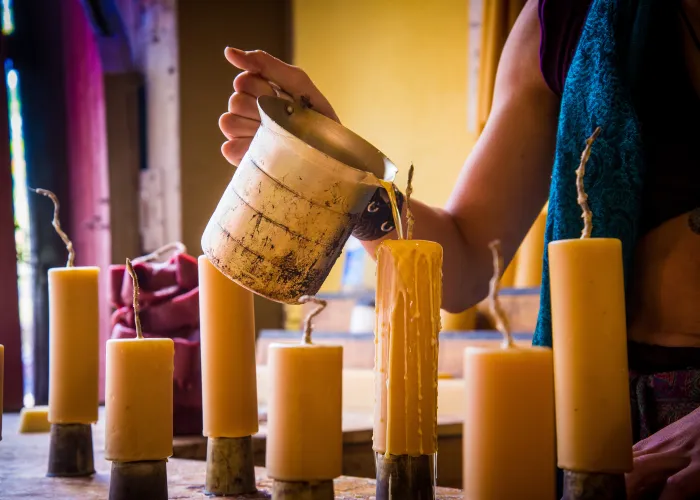 Candle making