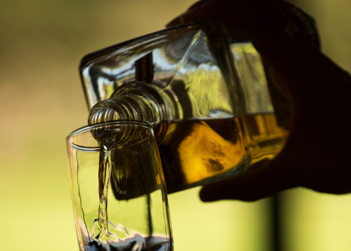 a glass of beer