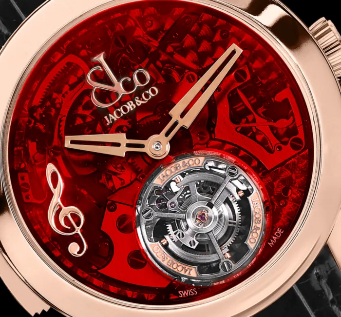 Palatial Flying Tourbillon Titanium Red