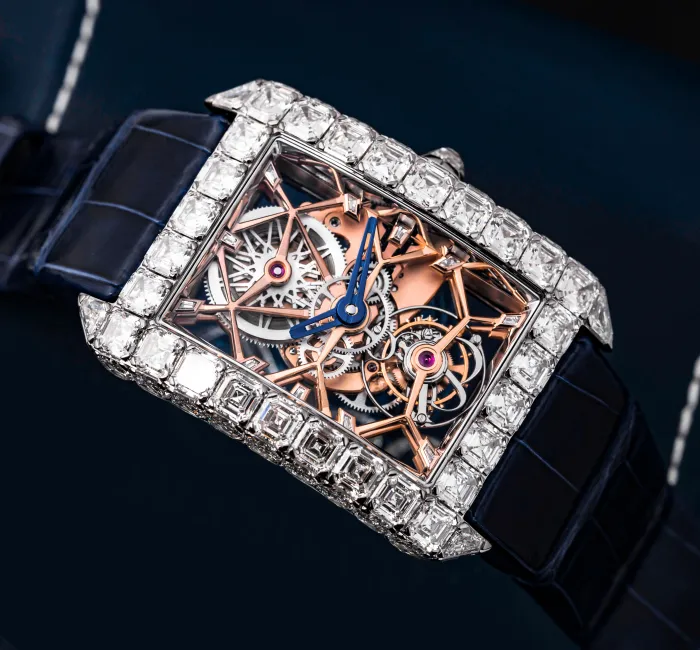 The Millionaire Tourbillon Diamond 36.5mm Jacob Co