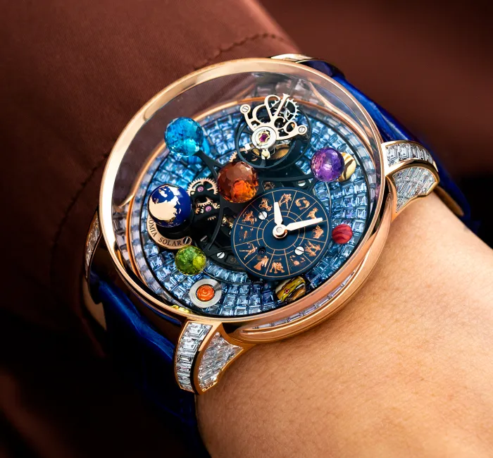 Astronomia Solar Baguette Icy Blue Sapphires Jacob Co