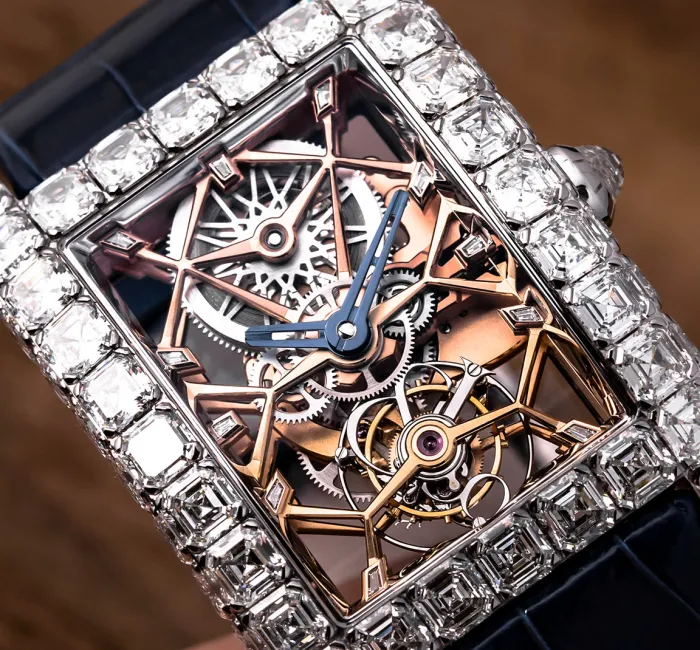 The Millionaire Tourbillon Diamond 35mm Jacob Co